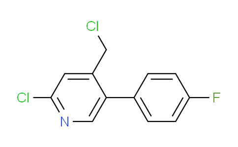 2-Chloro-4-chloromethyl-5-(4-fluorophenyl)pyridine