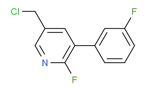 AM57825 | 1227575-62-3 | 3-Chloromethyl-6-fluoro-5-(3-fluorophenyl)pyridine