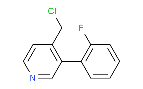 AM57834 | 1227575-84-9 | 4-Chloromethyl-3-(2-fluorophenyl)pyridine