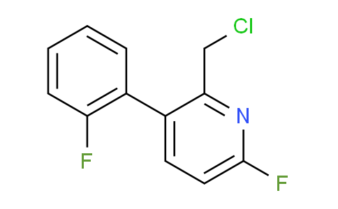 2-Chloromethyl-6-fluoro-3-(2-fluorophenyl)pyridine