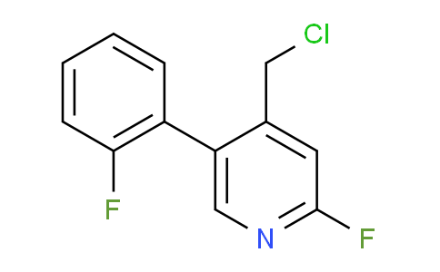 4-Chloromethyl-2-fluoro-5-(2-fluorophenyl)pyridine