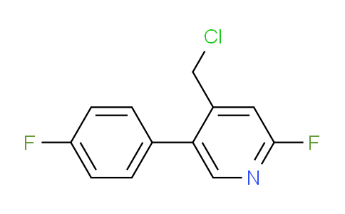 4-Chloromethyl-2-fluoro-5-(4-fluorophenyl)pyridine