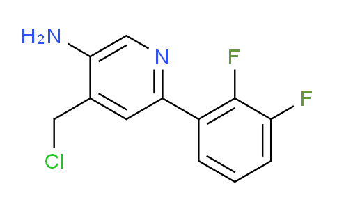 5-Amino-4-(chloromethyl)-2-(2,3-difluorophenyl)pyridine