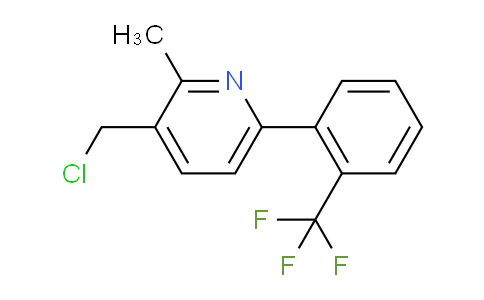 AM57900 | 1261435-29-3 | 3-(Chloromethyl)-2-methyl-6-(2-(trifluoromethyl)phenyl)pyridine