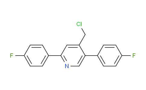 AM57923 | 1227576-10-4 | 2,5-Bis(4-fluorophenyl)-4-(chloromethyl)pyridine