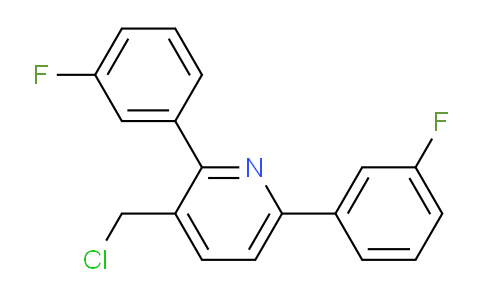 AM57925 | 1227599-39-4 | 2,6-Bis(3-fluorophenyl)-3-(chloromethyl)pyridine