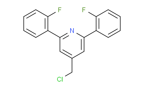AM57927 | 1227494-10-1 | 2,6-Bis(2-fluorophenyl)-4-(chloromethyl)pyridine