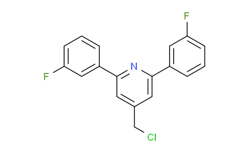 AM57928 | 1227499-09-3 | 2,6-Bis(3-fluorophenyl)-4-(chloromethyl)pyridine