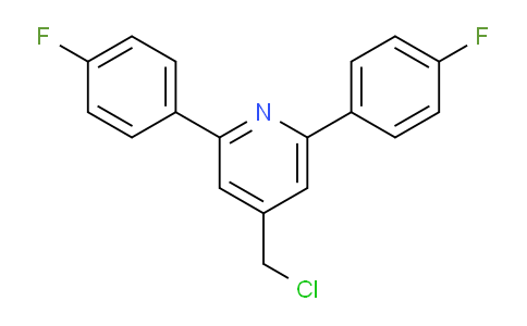 AM57929 | 1227496-77-6 | 2,6-Bis(4-fluorophenyl)-4-(chloromethyl)pyridine