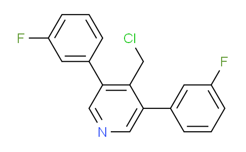 AM57934 | 1227586-67-5 | 3,5-Bis(3-fluorophenyl)-4-(chloromethyl)pyridine
