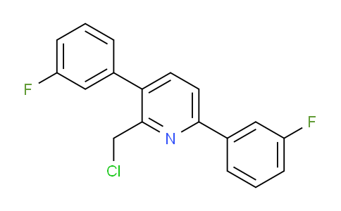 AM57937 | 1227490-00-7 | 3,6-Bis(3-fluorophenyl)-2-(chloromethyl)pyridine