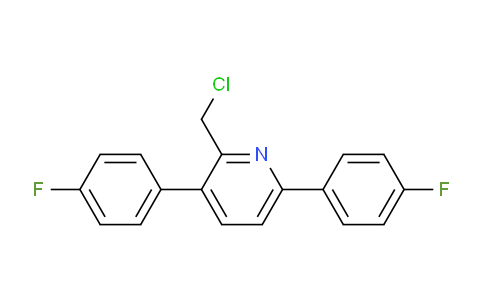 AM57938 | 1227576-21-7 | 3,6-Bis(4-fluorophenyl)-2-(chloromethyl)pyridine