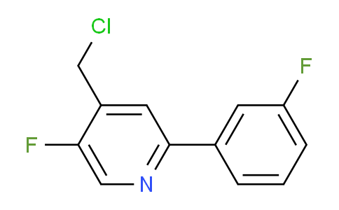 AM58003 | 1227589-43-6 | 4-Chloromethyl-5-fluoro-2-(3-fluorophenyl)pyridine