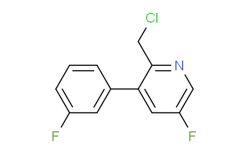 AM58018 | 1227499-80-0 | 2-Chloromethyl-5-fluoro-3-(3-fluorophenyl)pyridine