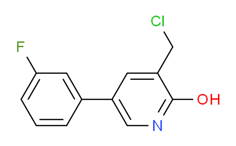 AM58034 | 1227490-23-4 | 3-Chloromethyl-5-(3-fluorophenyl)-2-hydroxypyridine