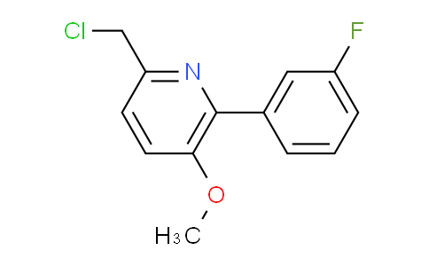 AM58040 | 1227490-26-7 | 2-Chloromethyl-6-(3-fluorophenyl)-5-methoxypyridine
