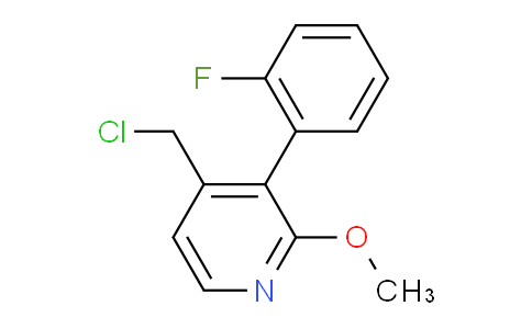 AM58042 | 1227573-79-6 | 4-Chloromethyl-3-(2-fluorophenyl)-2-methoxypyridine