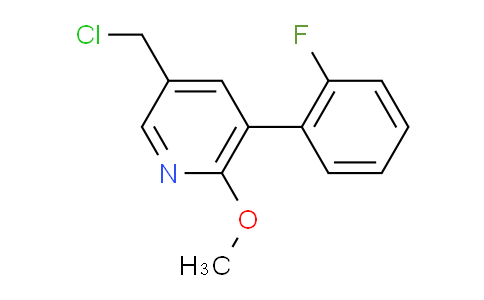AM58045 | 1227602-41-6 | 3-Chloromethyl-5-(2-fluorophenyl)-6-methoxypyridine
