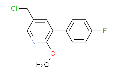 AM58047 | 1227589-28-7 | 3-Chloromethyl-5-(4-fluorophenyl)-6-methoxypyridine