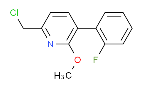 AM58048 | 1227602-33-6 | 2-Chloromethyl-5-(2-fluorophenyl)-6-methoxypyridine