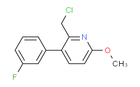 AM58055 | 1227573-87-6 | 2-Chloromethyl-3-(3-fluorophenyl)-6-methoxypyridine