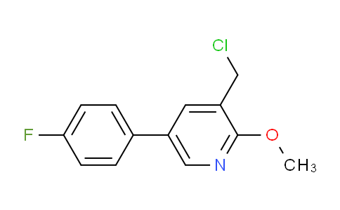 AM58059 | 1227496-54-9 | 3-Chloromethyl-5-(4-fluorophenyl)-2-methoxypyridine