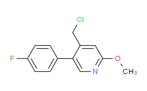AM58062 | 1227490-27-8 | 4-Chloromethyl-5-(4-fluorophenyl)-2-methoxypyridine