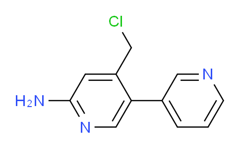 2-Amino-4-chloromethyl-5-(pyridin-3-yl)pyridine