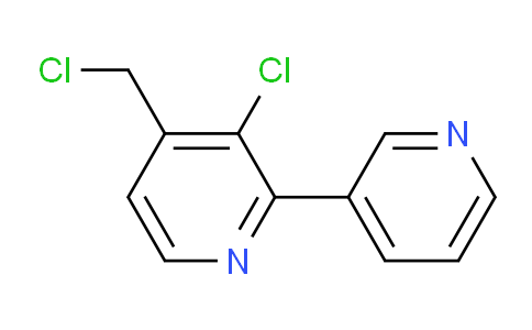 3-Chloro-4-chloromethyl-2-(pyridin-3-yl)pyridine