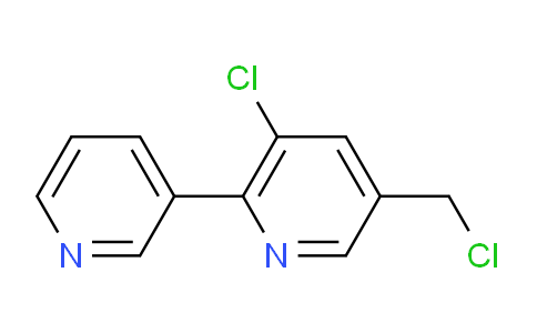 5-Chloro-3-chloromethyl-6-(pyridin-3-yl)pyridine