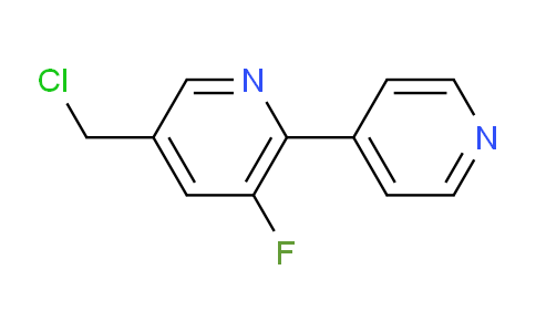 3-Chloromethyl-5-fluoro-6-(pyridin-4-yl)pyridine