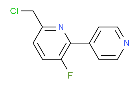 2-Chloromethyl-5-fluoro-6-(pyridin-4-yl)pyridine