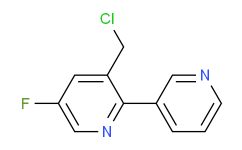 3-Chloromethyl-5-fluoro-2-(pyridin-3-yl)pyridine