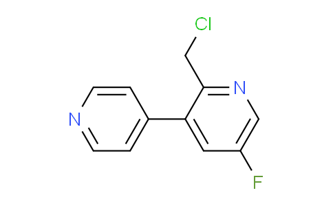 AM58214 | 1227512-16-4 | 2-Chloromethyl-5-fluoro-3-(pyridin-4-yl)pyridine