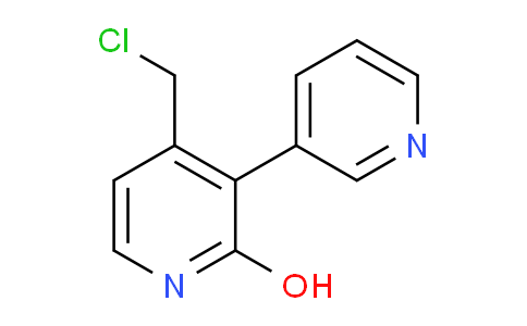 AM58227 | 1227512-08-4 | 4-Chloromethyl-2-hydroxy-3-(pyridin-3-yl)pyridine