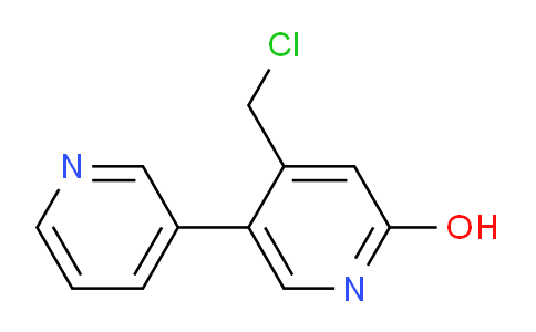 AM58237 | 1227589-67-4 | 4-Chloromethyl-2-hydroxy-5-(pyridin-3-yl)pyridine
