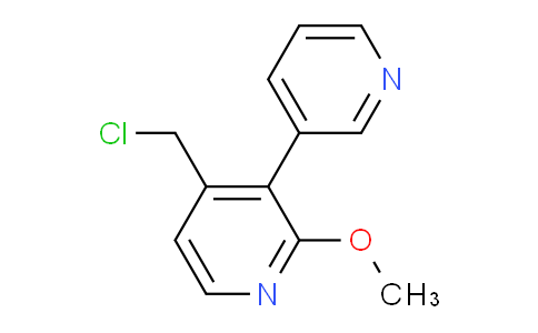 AM58241 | 1227589-76-5 | 4-Chloromethyl-2-methoxy-3-(pyridin-3-yl)pyridine