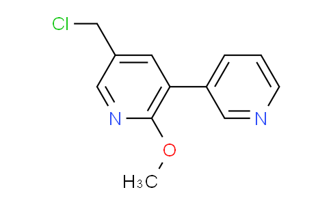 AM58243 | 1227606-04-3 | 3-Chloromethyl-6-methoxy-5-(pyridin-3-yl)pyridine