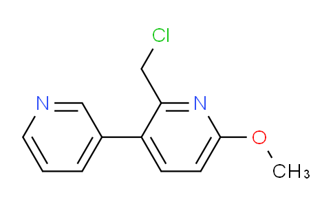 AM58249 | 1227589-82-3 | 2-Chloromethyl-6-methoxy-3-(pyridin-3-yl)pyridine