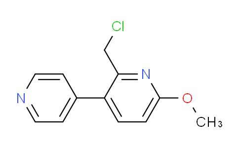 AM58250 | 1227590-91-1 | 2-Chloromethyl-6-methoxy-3-(pyridin-4-yl)pyridine