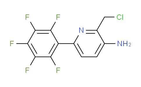 AM58356 | 1259478-74-4 | 3-Amino-2-(chloromethyl)-6-(perfluorophenyl)pyridine