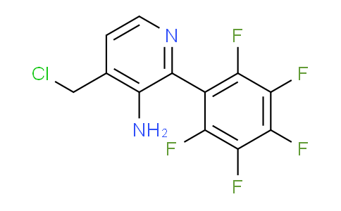 AM58357 | 1259480-17-5 | 3-Amino-4-(chloromethyl)-2-(perfluorophenyl)pyridine
