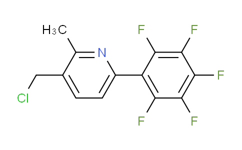 AM58370 | 1261874-35-4 | 3-(Chloromethyl)-2-methyl-6-(perfluorophenyl)pyridine
