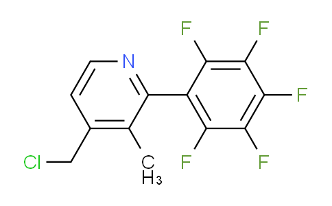 AM58376 | 1261523-96-9 | 4-(Chloromethyl)-3-methyl-2-(perfluorophenyl)pyridine