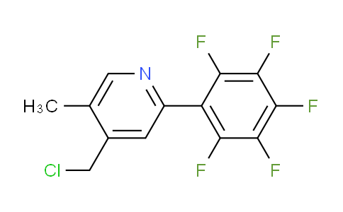 AM58377 | 1261755-01-4 | 4-(Chloromethyl)-5-methyl-2-(perfluorophenyl)pyridine