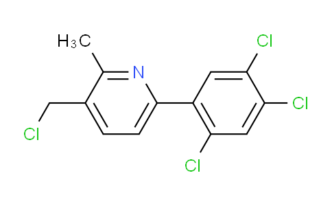 AM58378 | 1261682-77-2 | 3-(Chloromethyl)-2-methyl-6-(2,4,5-trichlorophenyl)pyridine