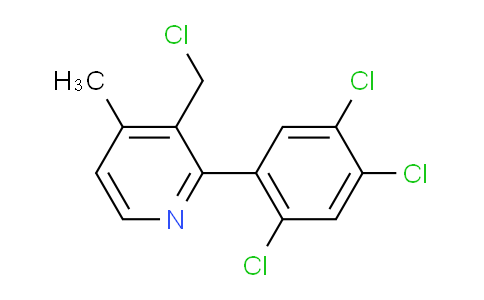 AM58379 | 1261850-77-4 | 3-(Chloromethyl)-4-methyl-2-(2,4,5-trichlorophenyl)pyridine
