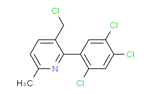 AM58381 | 1261641-01-3 | 3-(Chloromethyl)-6-methyl-2-(2,4,5-trichlorophenyl)pyridine