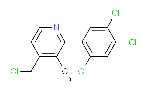 AM58384 | 1261442-69-6 | 4-(Chloromethyl)-3-methyl-2-(2,4,5-trichlorophenyl)pyridine