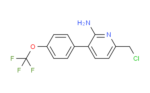 AM58396 | 1261829-37-1 | 2-Amino-6-(chloromethyl)-3-(4-(trifluoromethoxy)phenyl)pyridine